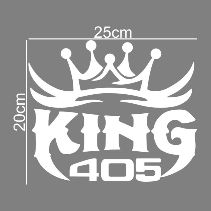برچسب بدنه خودرو ماتریسیو طرح KING 405 کد M171