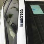 برچسب بدنه خودرو مهدیار طرح Arrows کد SM116 M بسته دو عددی