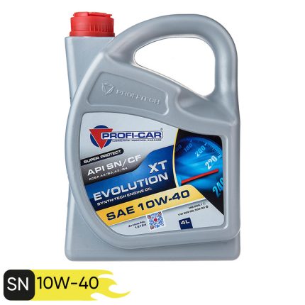 روغن موتور خودرو پروفی کار مدل EVOLUTION XT 10W-40 حجم 4 لیتر