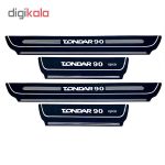 برچسب پارکابی خودرو کد SK053 مناسب برای تندر 90 مجموعه 4 عددی