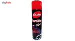 اسپری براق کننده لاستیک خودرو کاسپین مدل Tyre Shine حجم 500 میلی لیتر