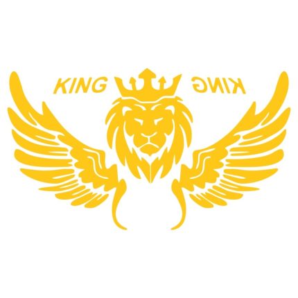 برچسب بدنه خودرو ماتریسیو طرح بال شیر king کد M84