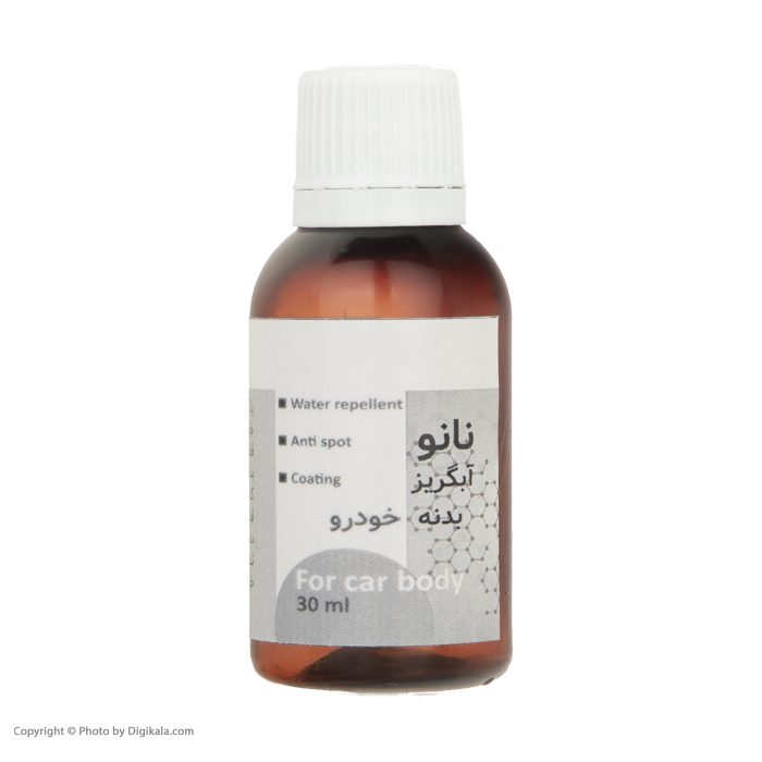 محلول نانو آبگریز ضد لک و ضد خش بدنه و شیشه خودرو آرشین مدل T1_T2 حجم 30 میلی لیتر بسته دو عددی