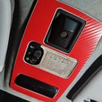 برچسب قاب چراغ سقفی خودرو کد 10791B مناسب برای سمند سورن