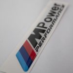 برچسب خودرو مدل ژله ای کد M-Power-W