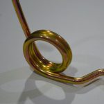 فنر ترمز دستی عقب راست مناسب مدل PSA002 برای اچ سی کراس بسته‌ 2 عددی