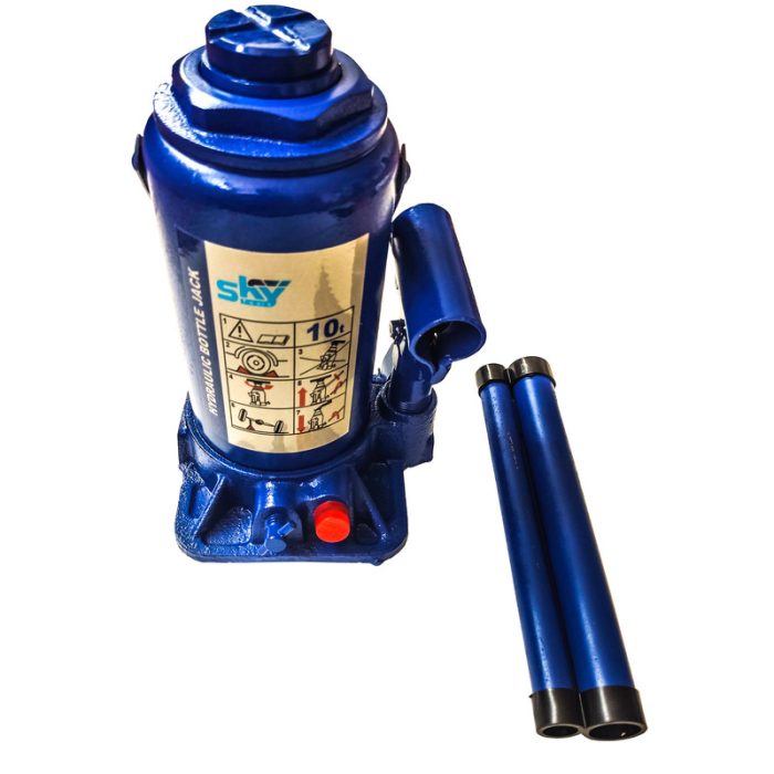 جک هیدرولیک خودرو اسکای مدل THKP - 10 ظرفیت 10 تن
