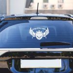 برچسب بدنه خودرو ماتریسیو طرح شیر King of the roads کد M95