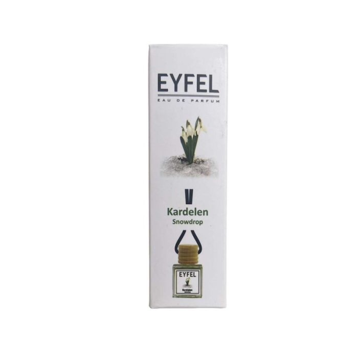 خوشبوکننده هوا خودرو ایفل مدل گل یخ و کول واتر کد Snowdrop-Cool Water حجم 10 میلی‌ لیتر بسته 2 عددی