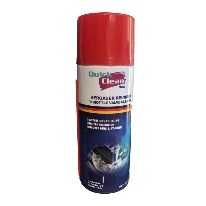 اسپری انژکتور شوی خودرو کوییک کلیین مدل Geany حجم 450 میلی لیتر