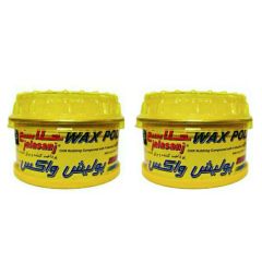 واکس پولیش بدنه خودرو جلاسنج وزن 300 گرم بسته 2 عددی