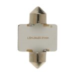 لامپ ال ای دی پارس تاب مدل Festoon 12V/1W بسته دو عددی