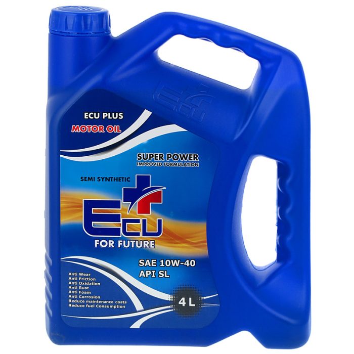 روغن موتور اکو پلاس مدل 10W40 SL  حجم 4 لیتر