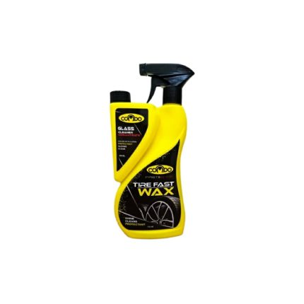 اسپری براق کننده لاستیک خودرو کومبو 5 مدل pro حجم 750 میلی لیتر